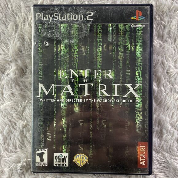 Enter the Matrix (Sony PlayStation 2, 2003) PS2 Black Label Complete - Picture 2 of 12